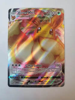 Eevee VMAX - SWSH087 - Full Art Ultra Rare Black Star Promo - Pokemon Card - NM - Image 1