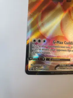 Eevee VMAX - SWSH087 - Full Art Ultra Rare Black Star Promo - Pokemon Card - NM - Image 2