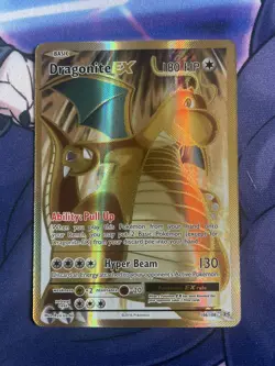 Pokemon Dragonite EX Full Art 106/108 Evolutions Ultra Rare Holo Card 2016 - Image 1