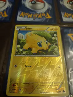 Joltik 33/98 Emerging Powers Reverse Holo Pokemon Card - Image 3