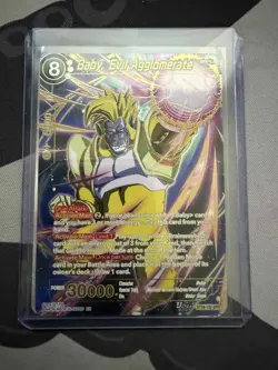 Dragon Ball Super Card Game TCG Fearsome Rivals Baby, Evil Agglomerate SPR BT29 - Image 1