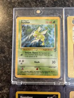 Vintage Pokemon Card Lot WOTC Era Scyther Jolteon Magneton Dugtrio + More LP - Image 1