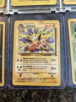 Vintage Pokemon Card Lot WOTC Era Scyther Jolteon Magneton Dugtrio + More LP - Image 5