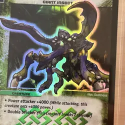 2004 Duel Masters Trading Card Earthstomp Giant DM03 - S5/S5 Holo Foil - Image 2