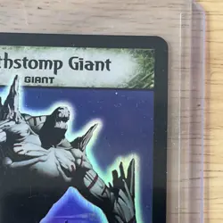 2004 Duel Masters Trading Card Earthstomp Giant DM03 - S5/S5 Holo Foil - Image 5