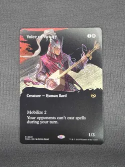 Voice of Victory (Borderless) Tarkir: Dragonstorm Regular - Image 1