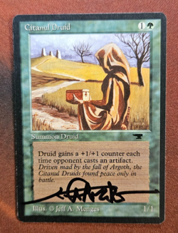 Antiquities - ARTIST PROOF - Citanul Druid - Signed - Jeff A. Menges See Below - Image 1