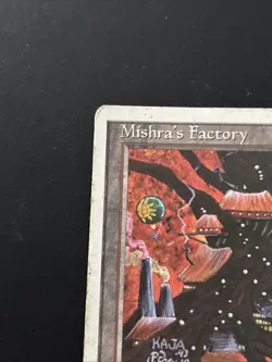 Mishra's Factory 4th Edition Fourth MTG Magic MP - Image 2