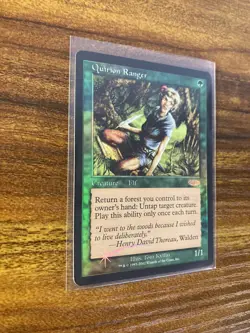 MTG✨QUIRION RANGER FOIL (FNM)✨DCI Friday Night Magic MINT RARE 2002 UNPLAYED - Image 3