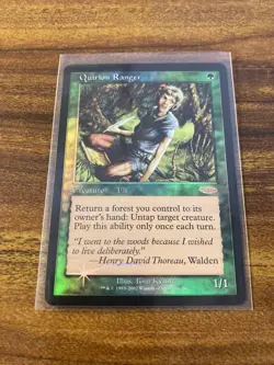 MTG✨QUIRION RANGER FOIL (FNM)✨DCI Friday Night Magic MINT RARE 2002 UNPLAYED - Image 5