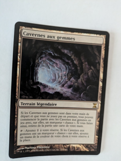 French Gemstone Caverns Time Spiral MTG Exc Free shipping with tracking - Image 1