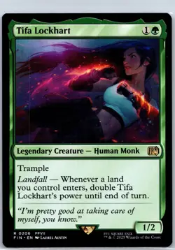 Tifa Lockhart R FINAL FANTASY 206 NM - Image 1