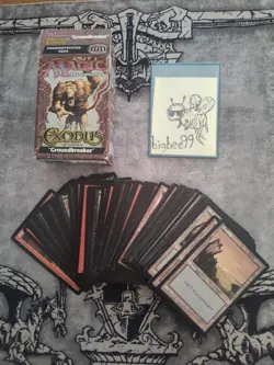 Magic The Gathering Exodus Groundbreaker Complete MP-HP - Image 1