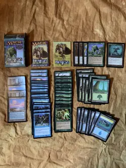MTG - Nemesis - Breakdown - Theme Deck from 2000 | Opened – Complete - Image 1