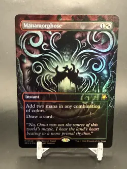 Lorwyn MTG Manamorphose Borderless Foil M0124 Special Guests SPG - NM/M - Image 1