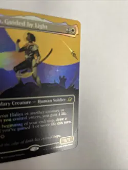 Haliya, Guided By Light Borderless Foil MTG - Image 2