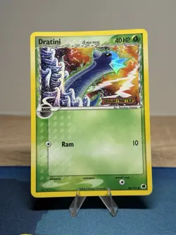 Dratini 46/101 Delta Species Reverse Holo Stamped EX Dragon Frontiers Pokemon HP - Image 1
