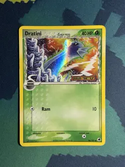 Dratini 46/101 Delta Species Reverse Holo Stamped EX Dragon Frontiers Pokemon HP - Image 2