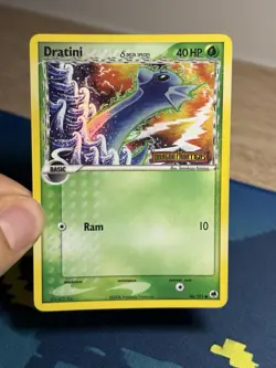 Dratini 46/101 Delta Species Reverse Holo Stamped EX Dragon Frontiers Pokemon HP - Image 3