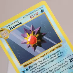 Pokemon TCG - Starmie 64/102 Base Set Common Shadowless WOTC 1999 - EXC/NM - Image 1