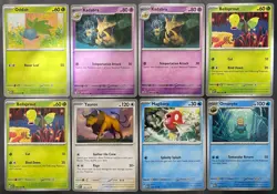 Scarlet & Violet 151 Set Bulk Lot | 8 Common/Uncommon | NM | Pokemon TCG - Image 1