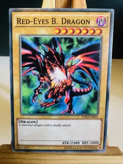 Red-Eyes B. Dragon [NM] LDK2-ENJ01 - 1996 Common - Unlimited Yugioh - Image 1
