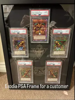 Yu-Gi-Oh! Exodia Holzrahmen fur 5 Magnetholder Karten | TCG Display Rahmen - Image 3