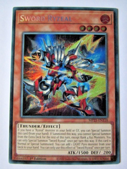 Yugioh! Sword Ryzeal Mp25-En118 Prismatic Secret 1st Ed Near Mint!! - Image 1