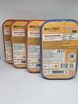 One Piece Card TCG Vol 2 Mini Tin - 4x Tins - (TS-O2, OP-13) Brand New / Sealed - Image 2