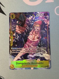 Donquixote Rosinante (Illustration Box Vol.6) OP12-108 One Piece Promotion Cards - Image 1