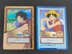 One Piece Carddass Hyper Battle Card S02 Luffy C112 Bandai 1999 set eb51 - Image 1