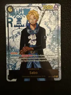 Sabo (120) (Parallel) OP13-120 Carrying On His Will Foil - Image 1
