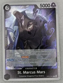4x St. Marcus Mars OP13-091 R | NM | Carrying on His Will | One Piece TCG - Image 2