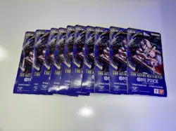 Lot Of 10 One Piece TCG: The Azure Sea's Seven Sleeved Booster OP-14 English. - Image 1