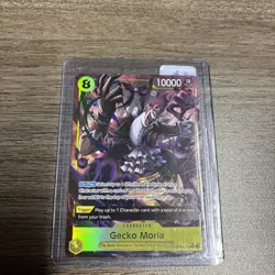 One Piece GECKO MORIA #OP14-104 SR Alt Art ~ The Azure Sea's Seven - Image 1