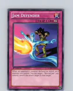 Yu-Gi-Oh TCG Jam Defender LCJW-EN131 1st Edition Regular Common Card NM - Image 1