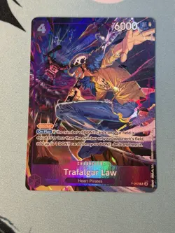 Trafalgar Law (Illustration Box Vol.6) P-093 One Piece Promotion Cards Foil - Image 1