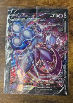 Mewtwo V-UNION [Set of 4] SWSH: Sword & Shield Promo Cards Holo Pokemon - Image 1