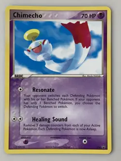 Pokemon Black Star Promo Cards Beldum & Chimecho 2004 TCG Non-Played One Each - Image 2