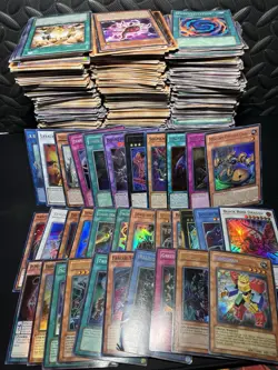 | Yugioh Lot Foils, Commons, Rares Various Sets 4lbs 1200+ Cards NM-DMG 🔥 | - Image 1