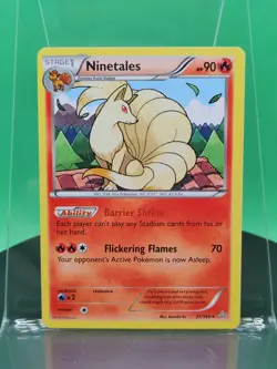 Ninetales 21/160 XY Primal Clash Rare 2015 English Pokemon Card TCG - Image 2