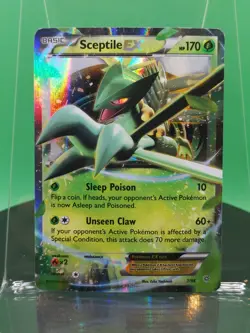 Sceptile EX 7/98 XY Ancient Origins Holo Rare 2015 English Pokemon Card TCG - Image 2