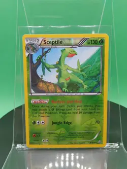 Sceptile 8/160 XY Primal Clash Reverse Holo Rare 2015 English Pokemon Card TCG - Image 1