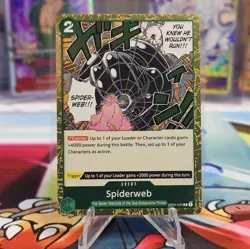 One Piece Card Game - Spiderweb OP04-035 R Kingdoms of Intrigue English - Image 1