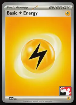 Pokemon Basic Lightning Energy - 004 Prize Pack Series Cards Non-Holo - NM - Image 1