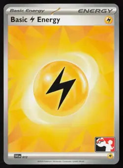 Pokemon Basic Lightning Energy - 012 Prize Pack Series Cards Non-Holo - NM - Image 1