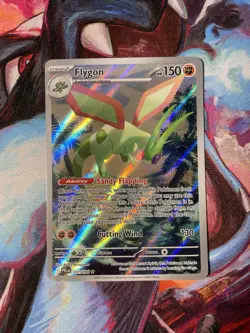 Flygon 101/094 Me02: Phantasmal Flames Holo IR NM Pokemon Card 2026 - Image 1