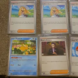 Pokemon TCG 16 Card Lot - Hilda, Lillie's Determination, Pokegear 3.0, Poke Pad - Image 4
