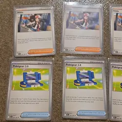Pokemon TCG 16 Card Lot - Hilda, Lillie's Determination, Pokegear 3.0, Poke Pad - Image 5
