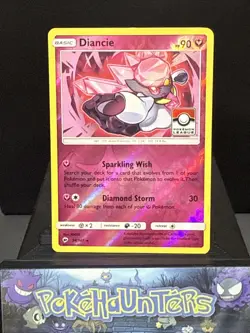 Pokemon Card Diancie 94/147 Burning Shadows Reverse Holo Pokemon League LP2 - Image 1
